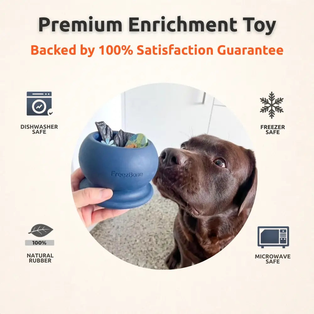 Freezball - High-Quality Fillable Chew Bone for Dogs